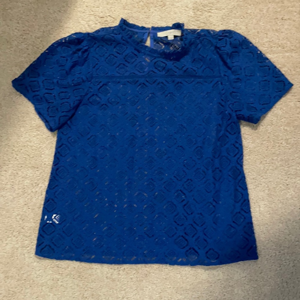 LOFT Lace Blouse
